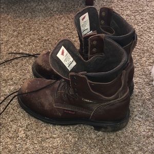Used Red Wing work boots